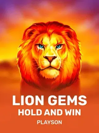 Machine à sous Lion Gems Hold and Win